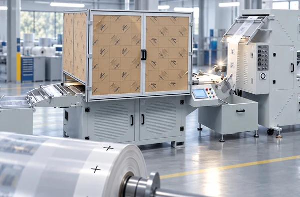 Illustrative Winshol WL-5080CCD-Y line with preprinted film and registration marks