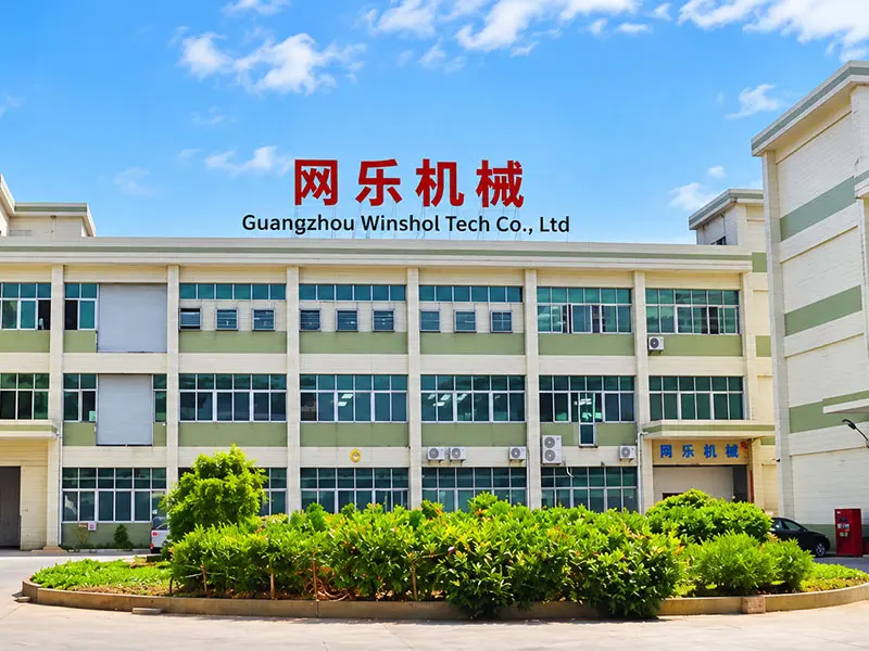 Winshol building exterior with company signage