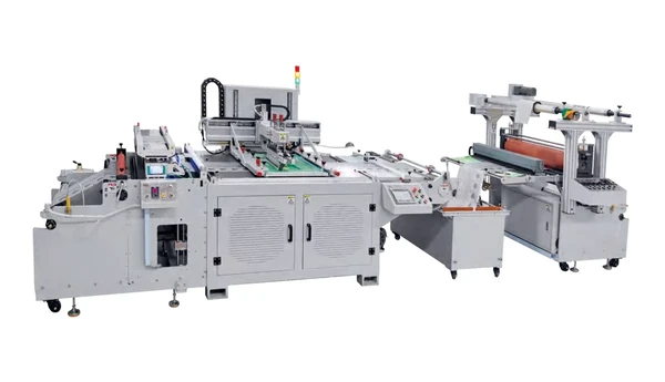 Winshol WL-850D roll-fed screen printing and cold foil machine catalogue photograph